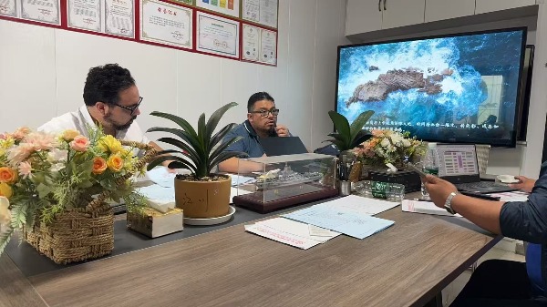 智利 Janssen 公司二次考察徐州華順測控技術(shù)